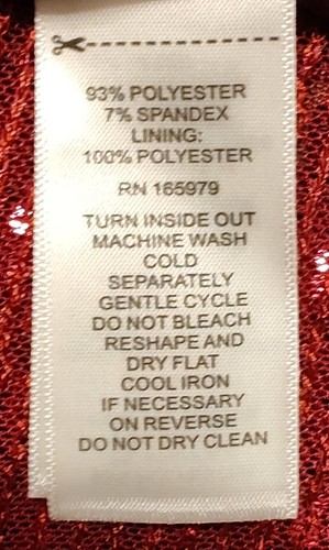 Cable & Gauge Sequin Burgundy Twisted Halter Keyhole Back - Size M - Picture 5 of 5