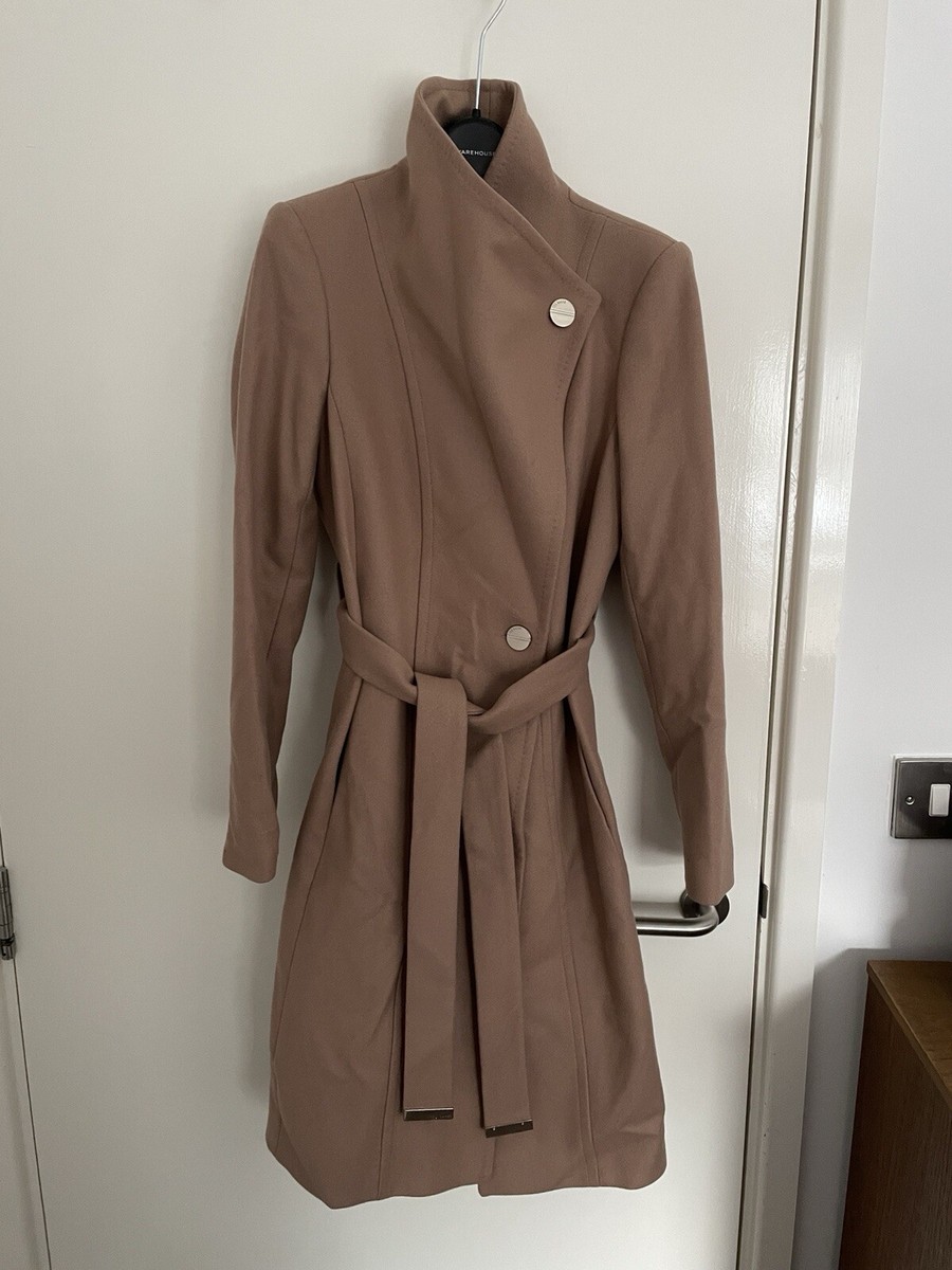 Baker Ellgenc Coat Ted Baker Long Belted Wrap Coat Outerwear Ted