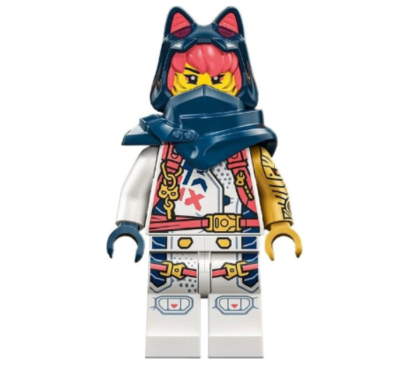 Lego Sora 71797 717972 71796 White And Coral Racing Suit NINJAGO