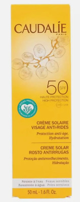 50ml Caudalie Anti-Falten Gesicht Sonnenpflege Beauty Anwendung Schutz LSF 50