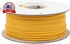 Cable delimitador carrete de 500 pies de n cleo s lido de calibre 20 amarillo US