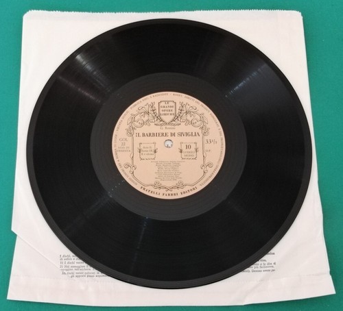 IL BARBIERE DI SIVIGLIA - G. ROSSINI - 5 x Vinyls 10" Box Set (1969) - Foto 19 di 22