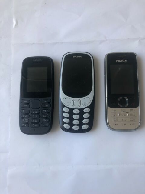 Nokia old vintage mobile cell phones not working