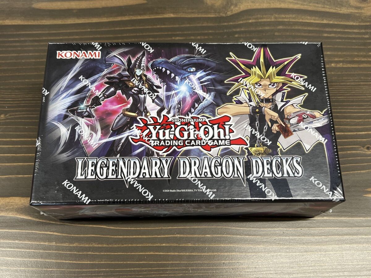 Yugioh Legendary DRAGON Decks Box Set Brand New Factory Yugioh Legendary DRAGON Decks Box Set Brand New Factory