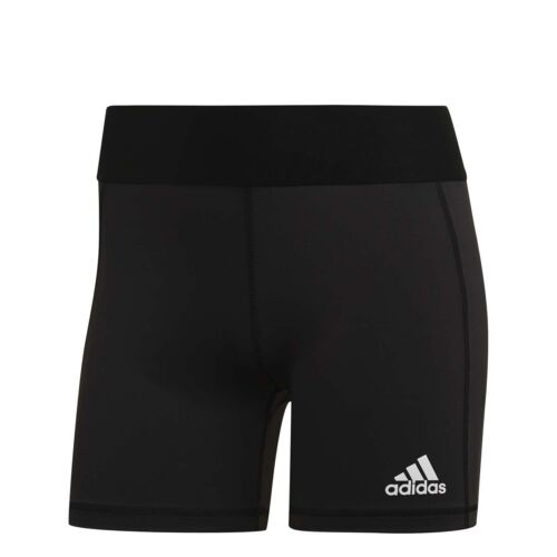 Adidas Alphaskin Volleyball Short Tight BLACK | WHITE XL 4" - Picture 1 of 1