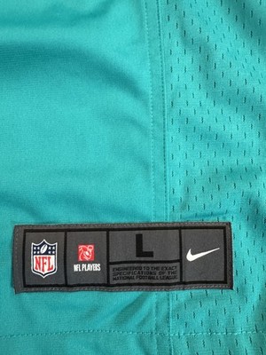 Nike Miami Dolphins Tua Tagovailoa #1 NFL On Field Game Home Aqua
