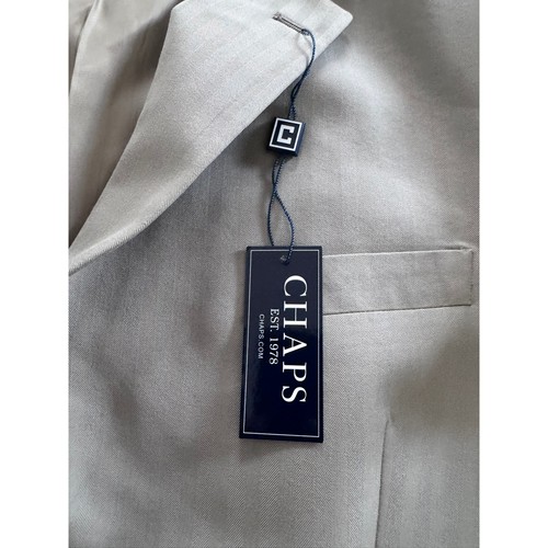 Giacca tuta Chaps Blazer uomo 46R 0live cappotto sportivo 3 bottoni - Foto 3 di 10