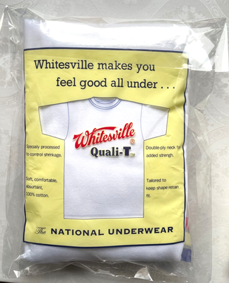 クオリア　Tシャツ　qualia T shirt TYPE-2 Whitesville Quali-T 2 Pack T-Shirt Off White Cotton 100