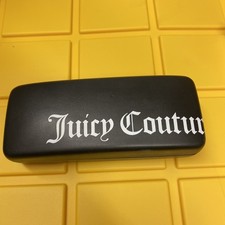 Juicy Couture  HARD Case  Sunglasses Eyeglasses Y2K Large Black/Pink Case Only