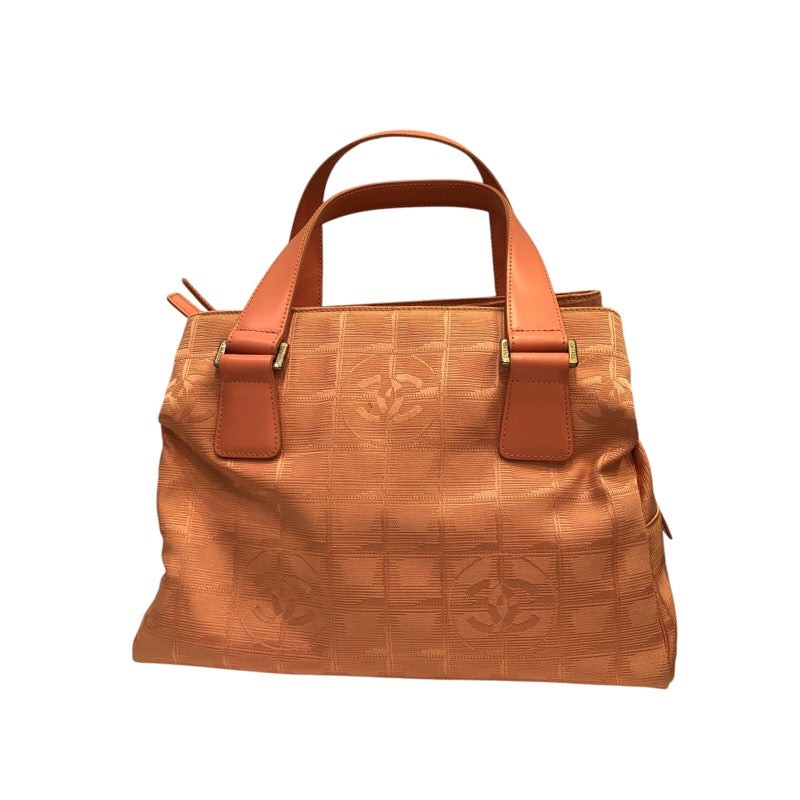 CHANEL A30916 Nylon Travel Tote Bag in Black #3115  