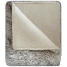 Waterproof Dog Blanket for Small, Medium  Large Dogs   Faux Fur Pet T