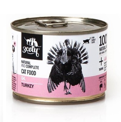 5901785315851 3COTY 04 Turkey - nassfutter für Katzen - 180g 3coty
