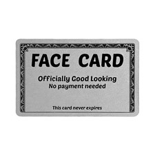 Funny Autism Excuse Card Excuse Card Wallet-Size Prank Cards