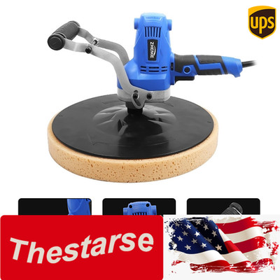 Electric Concrete Cement Mortar Trowel Wall Plaster Smoothing Polisher 1-4 Speed