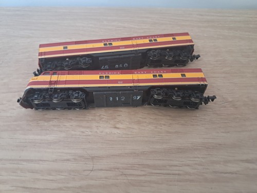 Life Like N Gauge E7 A And B Units Florida East Coast Co-Co Diesel Locomotive - Picture 7 of 8
