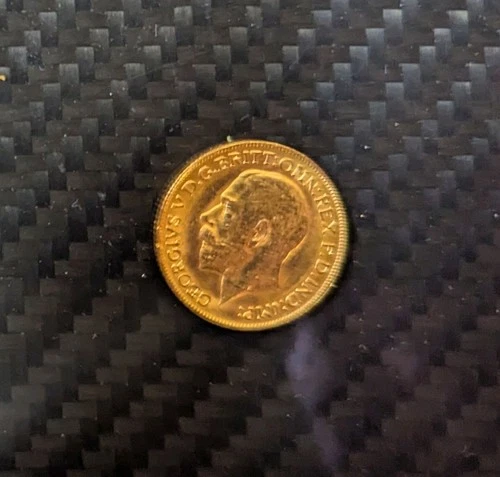 1911 Gold Sovereign British Coin  King George V