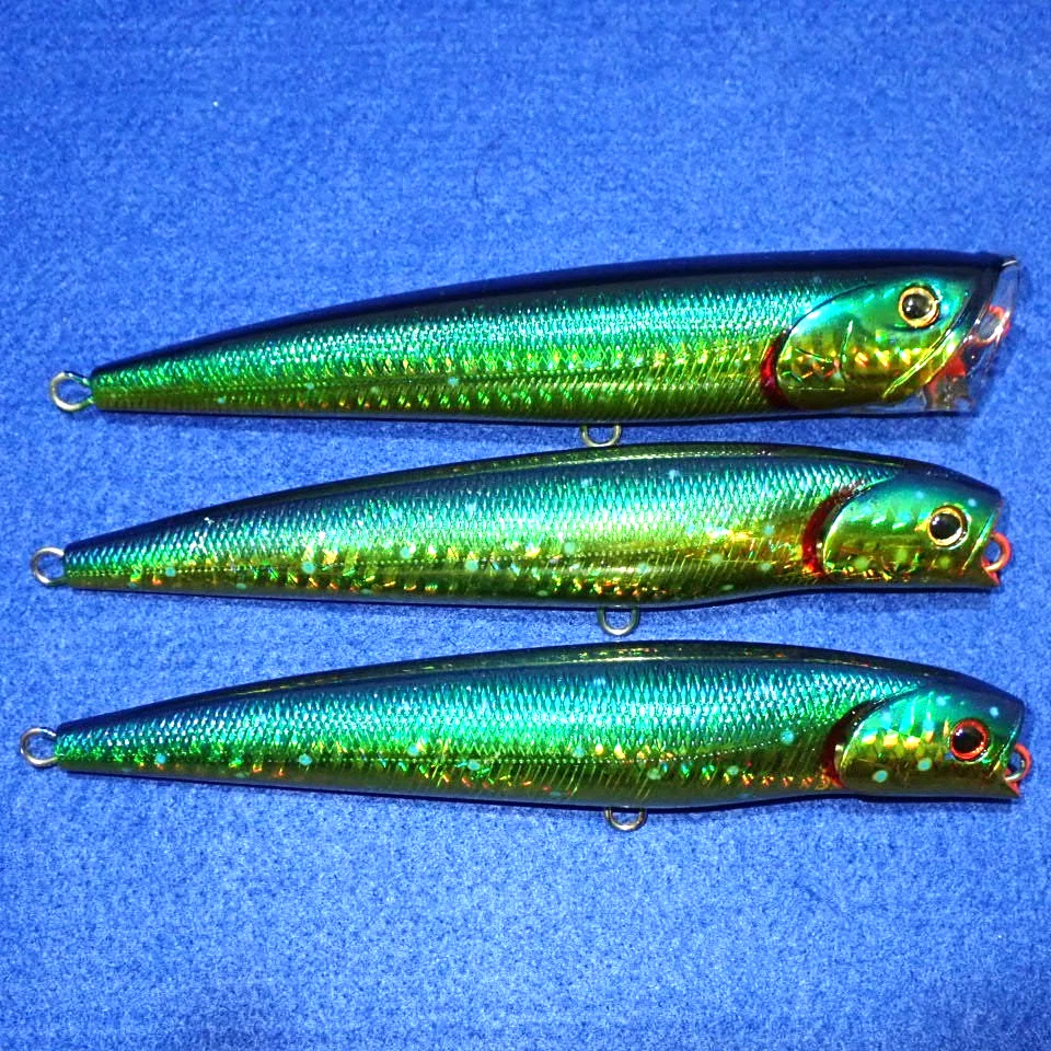JDM Discontinued Lure DAIWA SALTIGA DORADO PENCIL14 SLIDER14 POPPER14 Set of 9 - Image 3 of 4