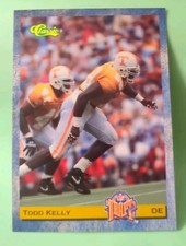 1993 Classic Draft Picks - Todd Kelly #56 (RC) - Tennessee - San Francisco 49ers