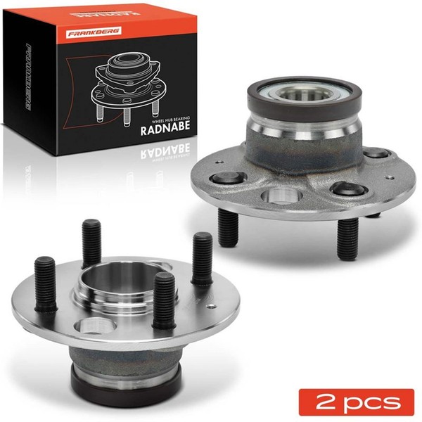 Frankberg 2X Radlagersatz Mit ABS-RING Hinten Passend FüR Honda City Jazz | 5481-image