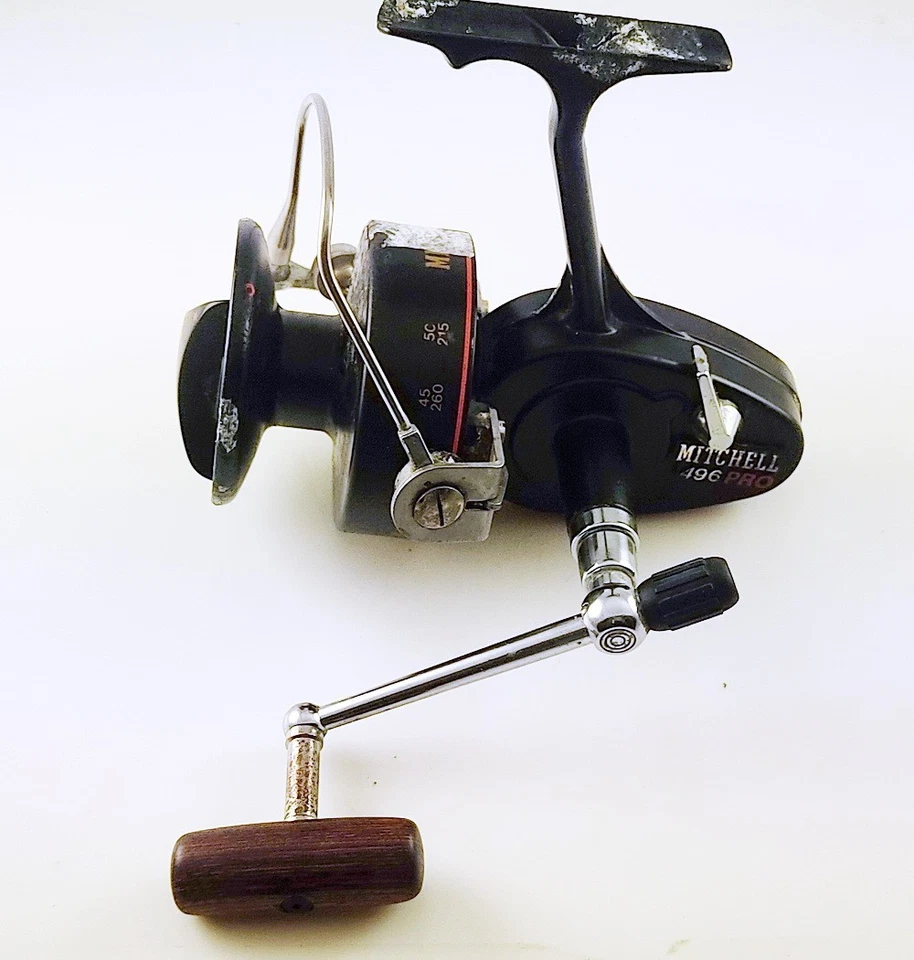 MOULINET MITCHELL VINTAGE - MITCHELL 496 PRO (à rénover ou pour pièces) - Photo 2/4