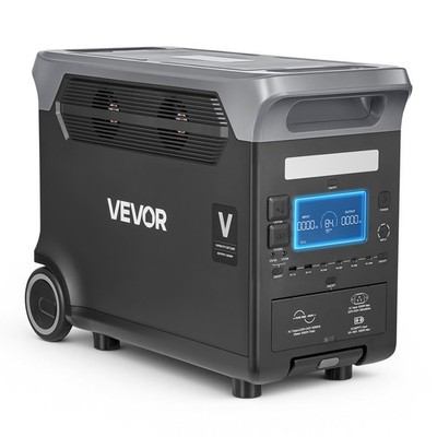 VEVOR Tragbare Powerstation 3000W 3072Wh Solargenerator für Camping Notfälle