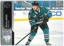 2021-22 Upper Deck #151 Kevin Labanc San Jose Sharks