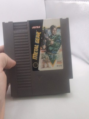 Metal Gear Nintendo Entertainment System NES Authentic Tested