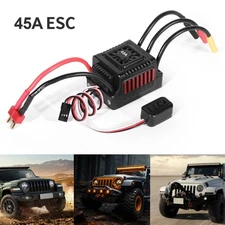 ESC and Program Card Remote Control Car ESC Dustproof Modified Kits for 1/10 Car