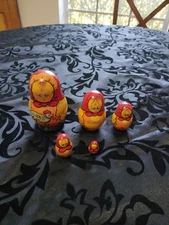 MatryoshkaRussian Nesting Doll, Signed