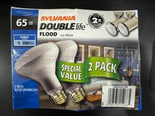 Sylvania, Indoor Flood Light BR30 Bulb, 65w/120v 2-Pack
