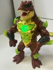 Beast Lab Toy Dino Lord Terror T-Rex Dinosaur 8" Lights & Roars Tested Working