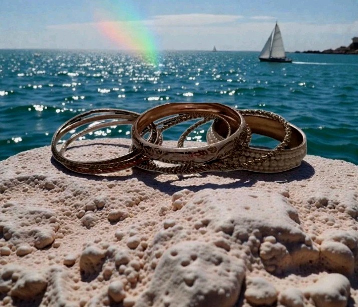 Vintage Fashion Bracelets Stackable - image 1