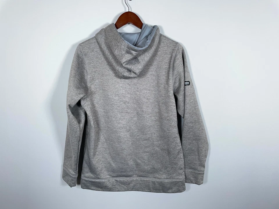 Under Armour Detroit Lions Hoodie Adult Small Gray Sweatshirt Combine Authentic - Image 2 of 4