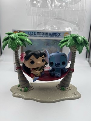 Funko Pop Moment Disney Lilo & Stitch in Hammock #1200 Hot Topic Exclusive-Used
