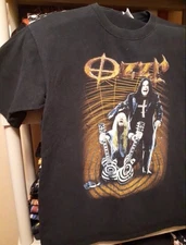 Ozzy Osbourne Zakk Wylde T Shirt unisex classic black shirt  QT3269