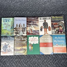 Vintage Book Lot Of 10 Hard Cover Staging Art Decor 1950s Lot 6
