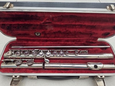 Romilly  Graduate  Flute   Made for Rudall Carte & Co London   Silver Plated 