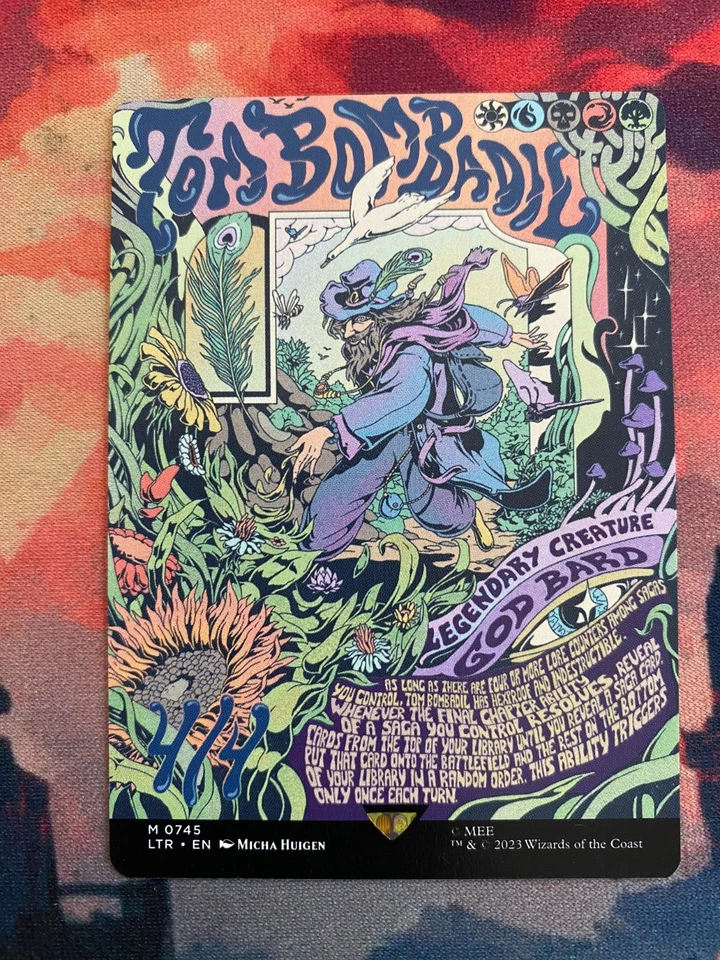 MTG Lord of the Rings Tom Bombadil Borderless Poster - Image 3 of 4