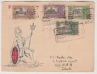 INDIA 1935 SILVER JUBILEE part set on official illustrated FDC with CALCUTTA cd