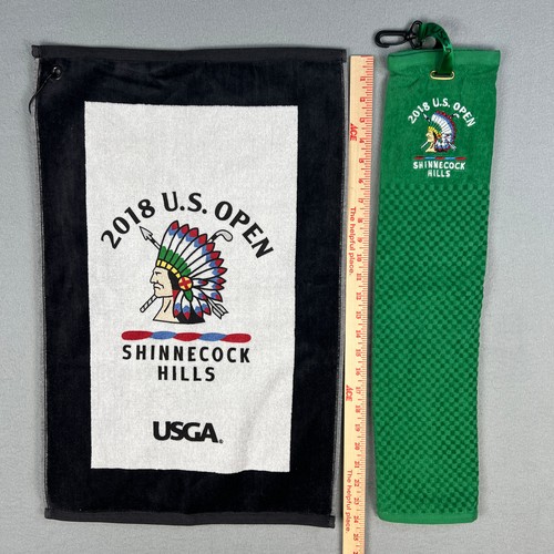 Juego de toallas US Open Shinnecock Hills 2018 recuerdos oficiales de golf de la USGA golf - Imagen 5 de 6