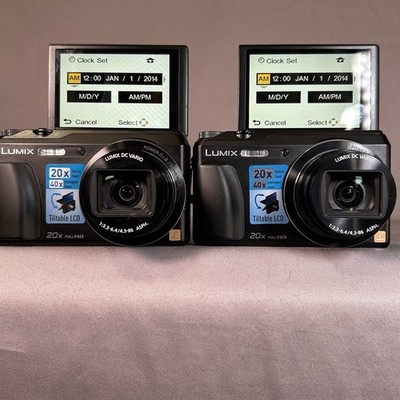 Panasonic Lumix DMC-ZS35 16MP Digital Camera 20x Zoom w/ Flip