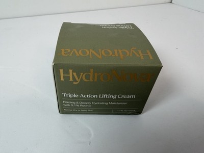 Hydronova Triple Action Lifting Cream Firming & Hydrating 1.7 Fl Oz. Exp 2/27