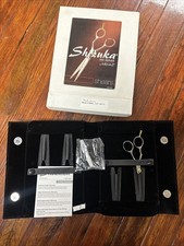 Mehaz Left Hand Offset Stylist Scissor Shears Adjustable Tension Stainless 5.5"