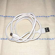 White 3 ft USB-A to Micro-USB Charging  Data Sync Cable, Universal