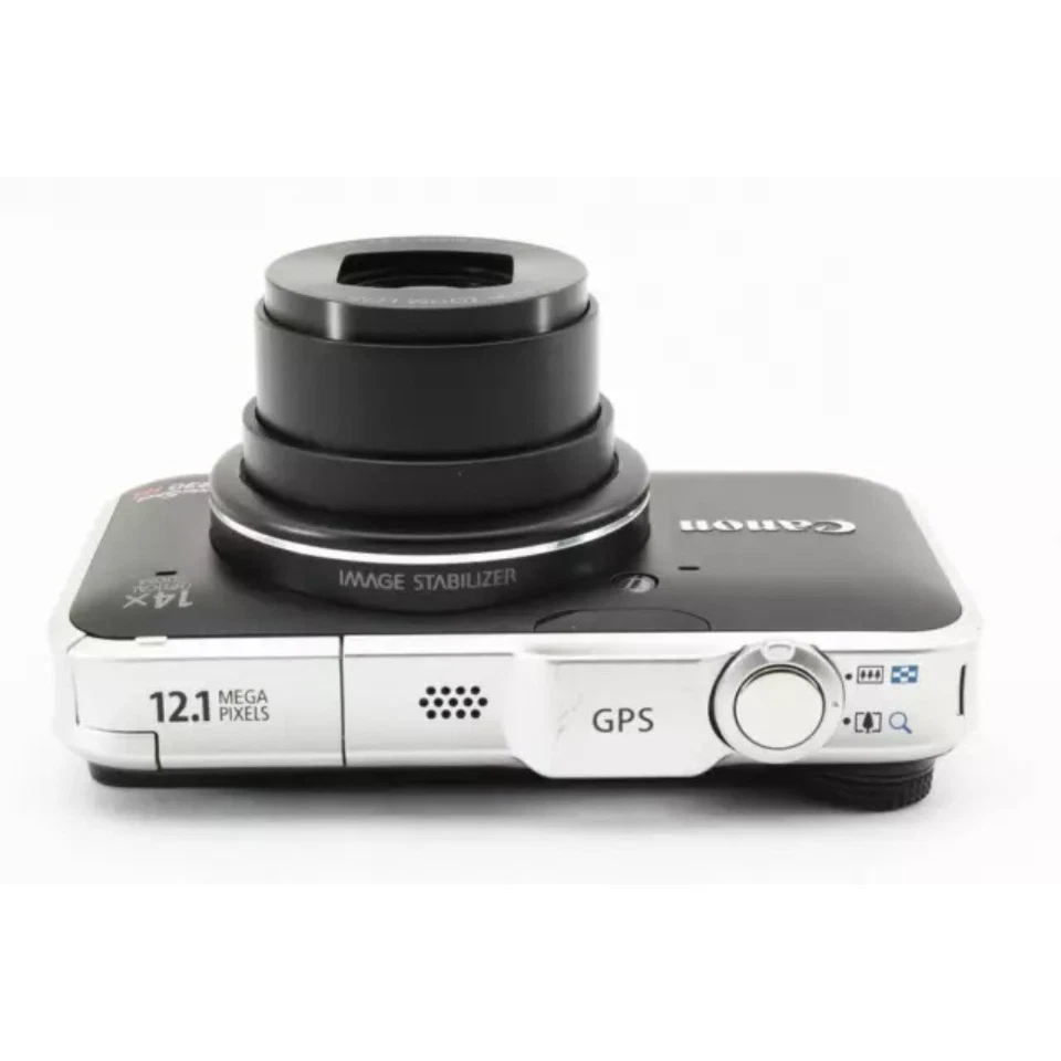 Canon PowerShot SX230 HS Schwarz 12,1 MP CMOS-Digitalkamera 14-facher Bildzoom  - Bild 3 von 4