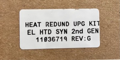 Steris PN# 11036719  Heat Red Upg Kit El 2 Gen  Rev. G (New In Box)