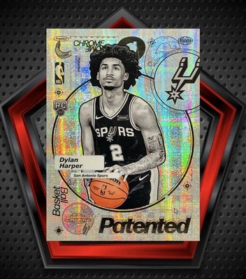 Dylan Harper RC *Case Hit* 2025-26 Topps Chrome Patented SP #PD-17 