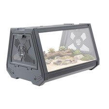 Stackable Reptile Tank Enclosure, Escape-Proof Terrarium Cage For Snake Spider