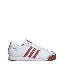 Adidas Originals Samoa Mens Casual Shoes Size 11.5 White Ruby Red JQ0045