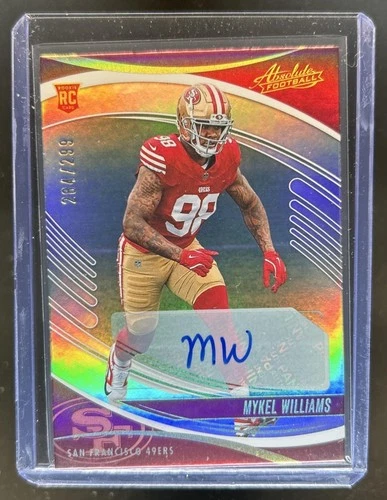 2025 Panini Absolute Mykel Williams Base (RAW)